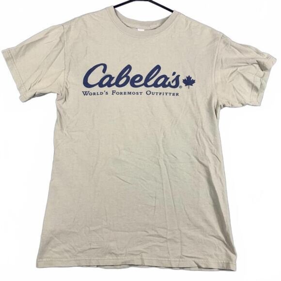 Cabela's Other - Cabelas Worlds Foremost Outfitter Mens Size M Beige TShirt